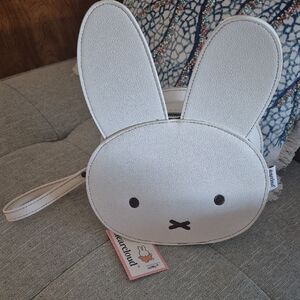 Miffy White Bunny Cosmetic Bag New.